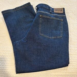 Duluth Trading Co Men's Blue Jeans 42x30 Ballroom Flex